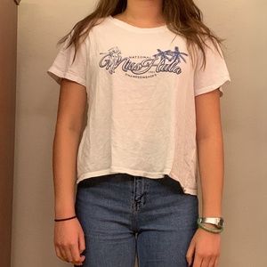 Minkpink Miss Hula White T-shirt, M